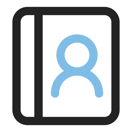 contacto icono gratis