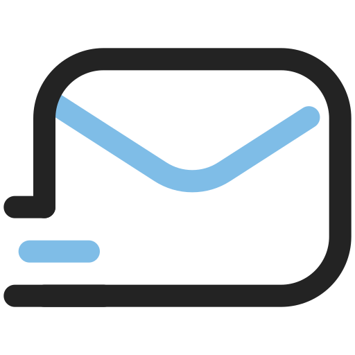 Mail Generic Outline Color icon