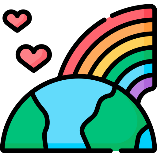 dia mundial del orgullo icono gratis