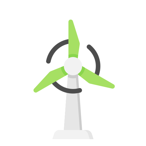 Wind power free icon Wind power free icon