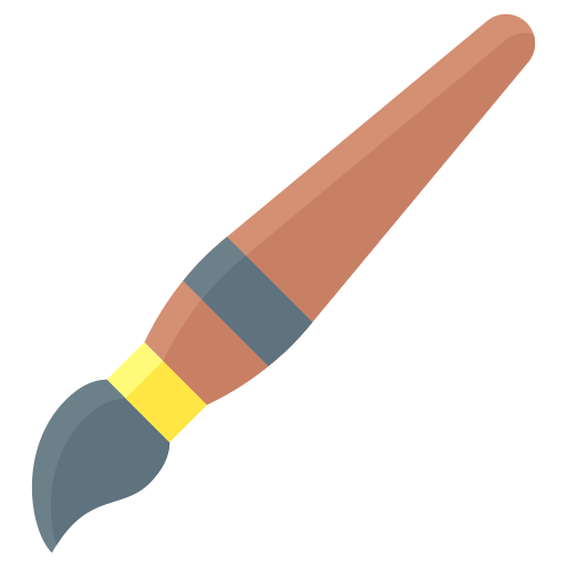 Paint brush Generic Flat icon