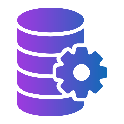 Database Generic Flat Gradient icon