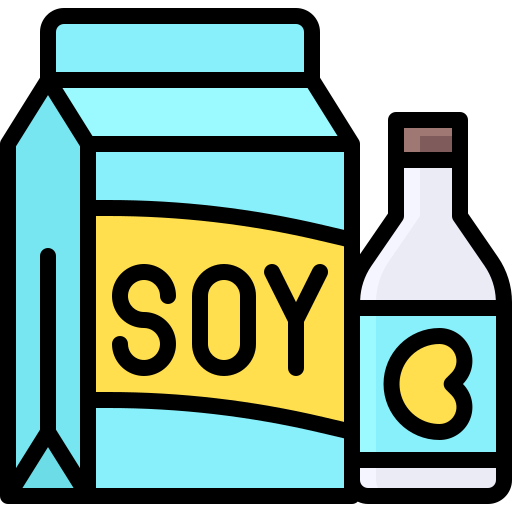 leche de soja icono gratis