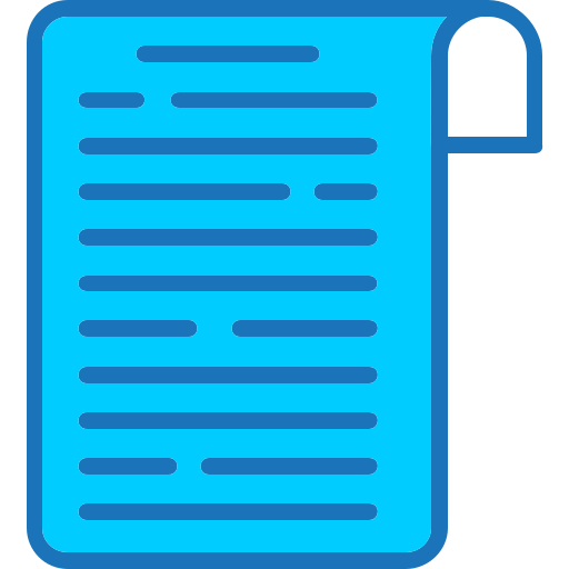 Notes Generic Blue icon