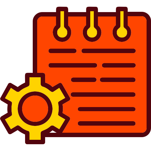 Notepad Generic Outline Color icon