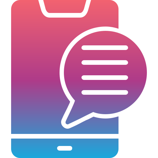 Smartphone Generic Flat Gradient icon