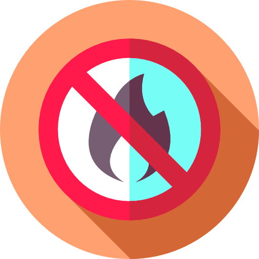 No fire Free Icon