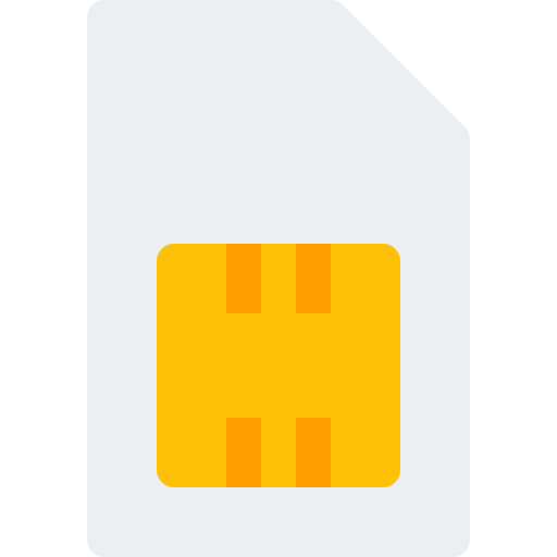 cartão sim grátis ícone cartão sim grátis ícone