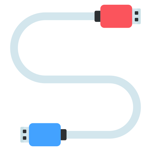 cable de datos icono gratis