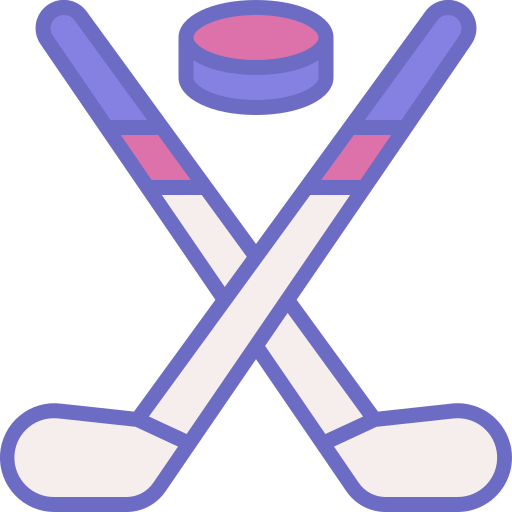 hockey sobre hielo icono gratis