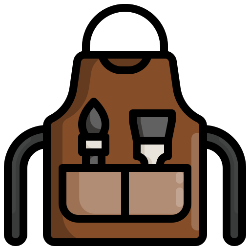 Apron Generic Outline Color icon