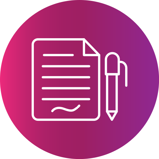 Agreement Generic Flat Gradient icon