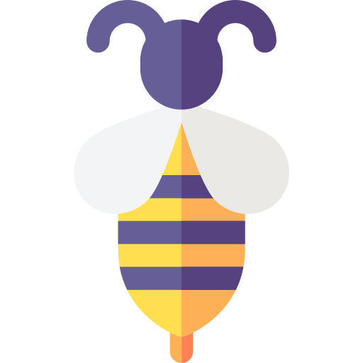 abeja icono gratis