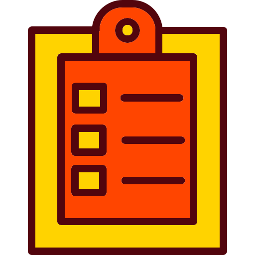 Clipboard Generic Outline Color icon