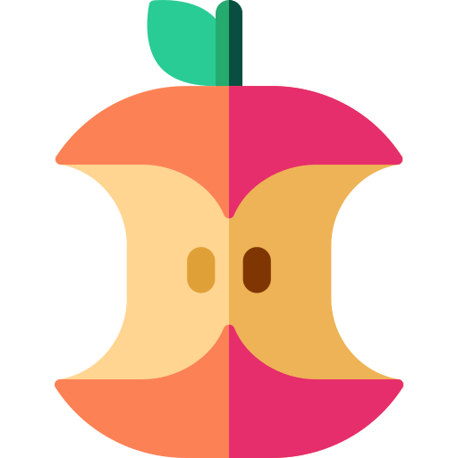 mordida de manzana icono gratis