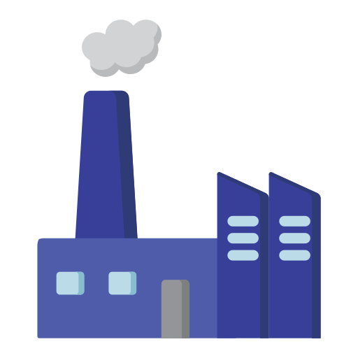 Factory Generic Flat icon