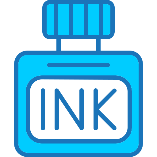frasco de tinta grátis ícone