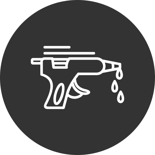 pistola de pegamento icono gratis