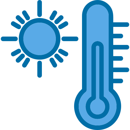 Thermometer Generic Blue icon