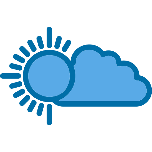 Sun cloud - Free weather icons
