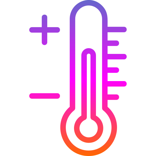 Thermometer Generic Gradient icon