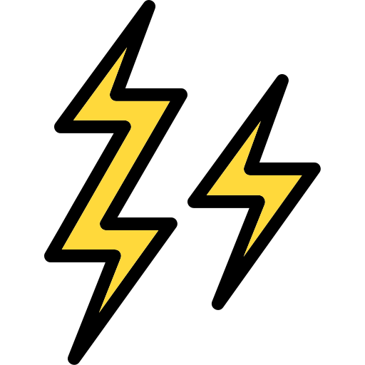Thunder bolt free icon