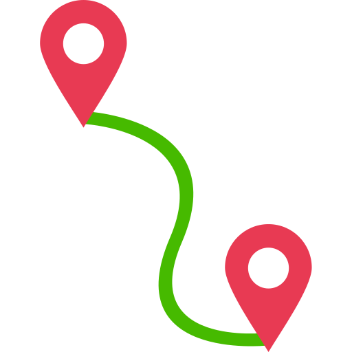 Route Generic Flat icon