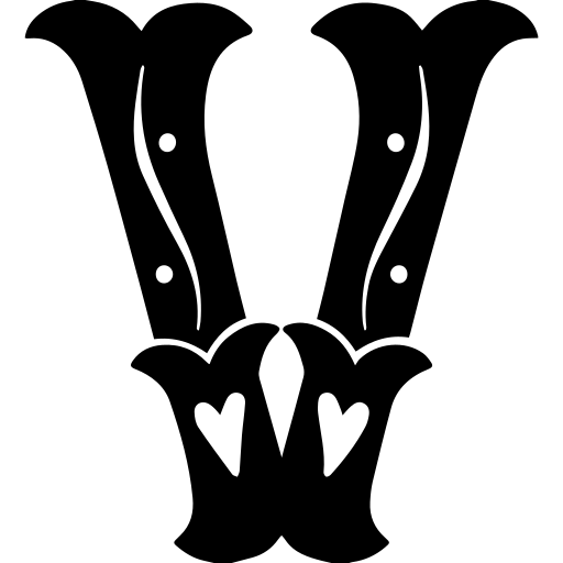 v kostenlos Sticker