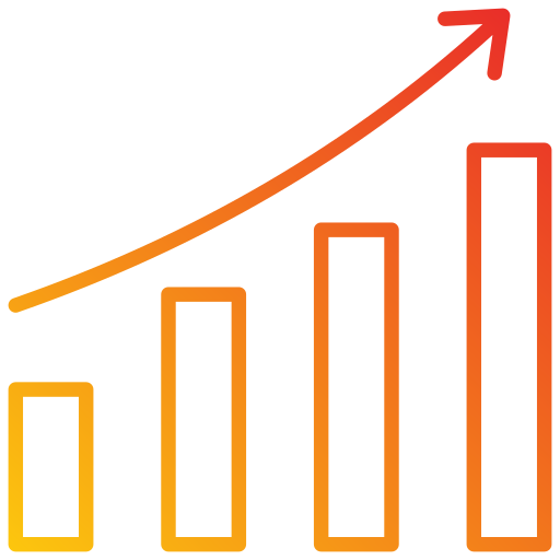 Growth Generic Gradient icon