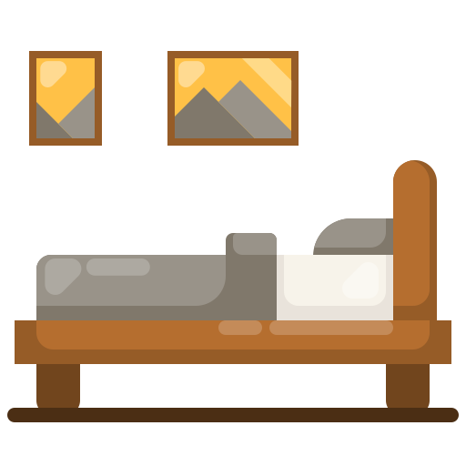 cama icono gratis