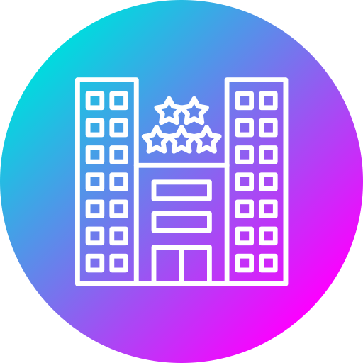 호텔 무료 아이콘