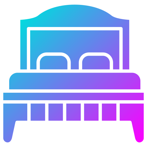 cama matrimonial icono gratis