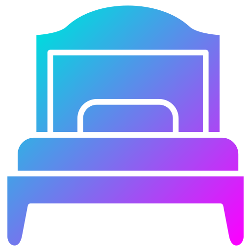 cama individual icono gratis