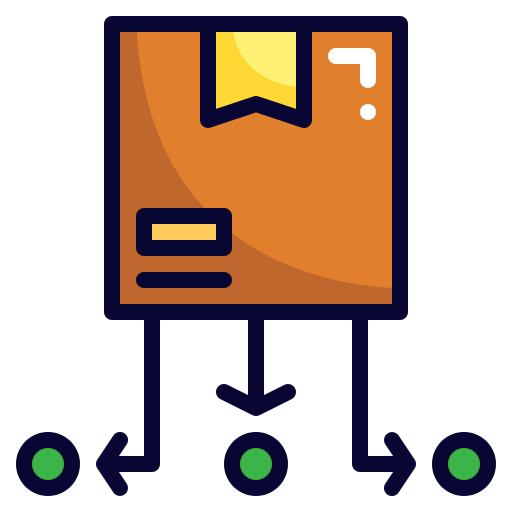 Distribution free icon Distribution free icon
