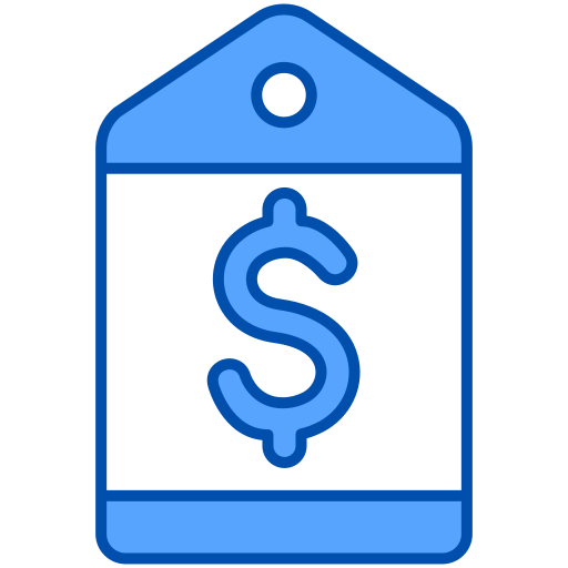 etiqueta de precio icono gratis