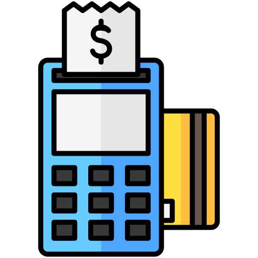 Pos terminal Generic Outline Color icon