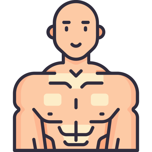 cuerpo masculino icono gratis