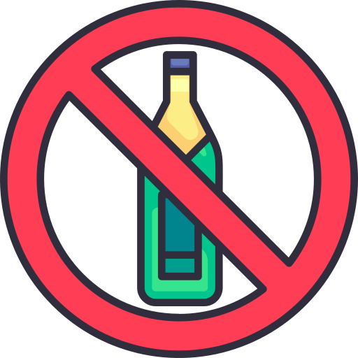 No Alcohol Drink Sign. Vector. Logo Element. No Drinking Sign, No Alcohol  Sign, Isolated On White Background, Vector Illustration. Royalty Free SVG,  Cliparts, Vectors, and Stock Illustration. Image 94912552.