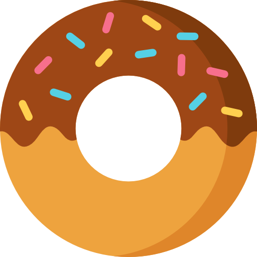 Doughnut Special Flat icon