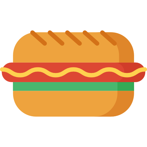 Hot dog Special Flat icon