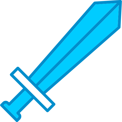 Sword Generic Blue icon