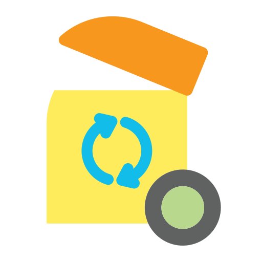 Trash bin free icon