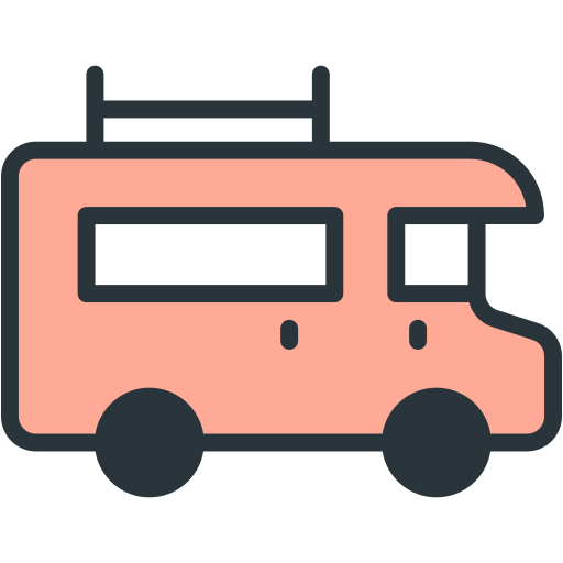 camping car Icône gratuit