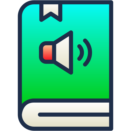 audio libro icono gratis