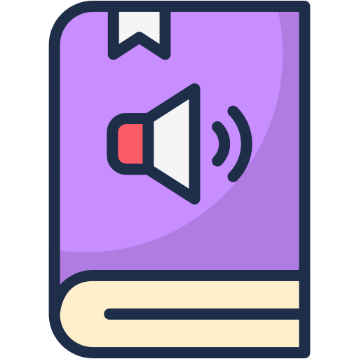 audio libro icono gratis