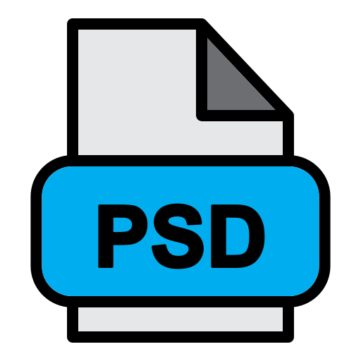 archivo psd icono gratis