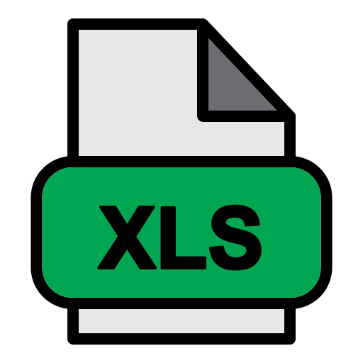 archivo xls icono gratis