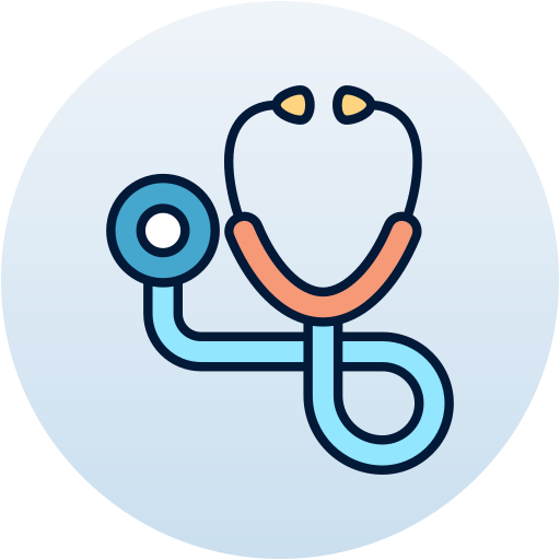 Stethoscope Generic Outline Color icon