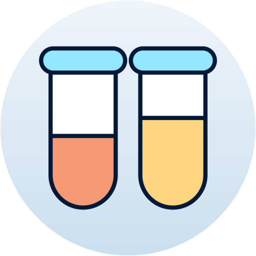 tubos de ensayo icono gratis