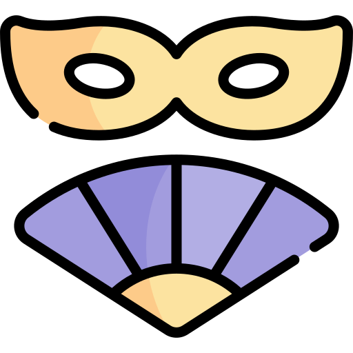 mascarada icono gratis